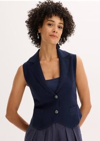 Gilet in maglia, Blu, Taglia 42/44 (S), bonprix