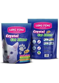 NO NAME Silica Gel Cat Litter Long Feng 3.8l, Katzenstreu