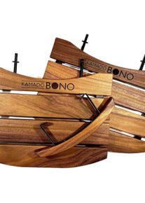 Kamado Bono, Grillrost, Teakholz-Seitenplatten und -Griff-Set Limited