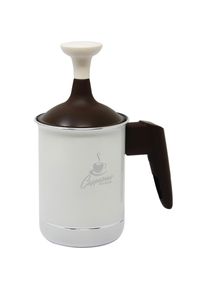 Pedrini 02CF043 Milchaufschäumer Manueller Milchaufschäumer, Milchaufschäumer, Braun, Weiss