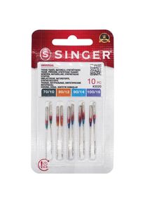 Singer Nadel N2020 -10/70-12/80-14/90-16/100 Blister mit 10 Stück, Nähmaschine