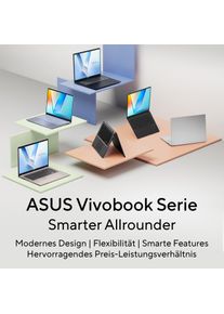 ASUS Vivobook S 16 S3607QA-SH095W 16" WUXGA OLED Snapdragon X1-26-100 16GB/1TB Win11 (16", 1000 GB, 16 GB, Deutschland, Snapdragon X X1-26-100), 