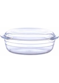 O'Cuisine Cocotte, Auflaufform, Transparent