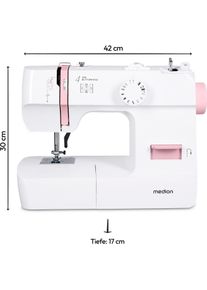 Life Nähmaschine SM70 (MD 11179), Nähmaschine, Rosa