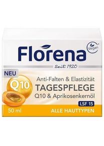 Florena, Augenpflege, Q10 Anti-Falten Tag (Augenpflege Crème, 50 ml, Tag)