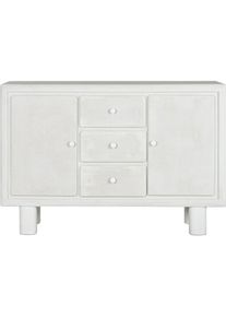 Esprit, Kommode + Sideboard, Sideboard Home White Fir MDF Wood 120 x 38 x 80 cm