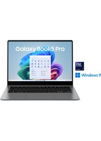 Samsung Galaxy Book5 Pro (14", Intel Core Ultra 7 258V, 32 GB, 512 GB, DE), Notebook, Grau