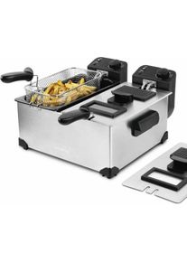 H.Koenig DFX600, Fritteuse, Silber