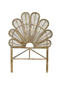 DKD Home Decor, Kommode + Sideboard, Headboard Natural Rattan 90 x 4 x 128 cm 93 x 3 x 128 cm