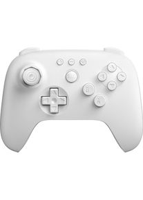 8bitdo 64 Bluetooth Controller White (Switch), Gaming Controller, Weiss