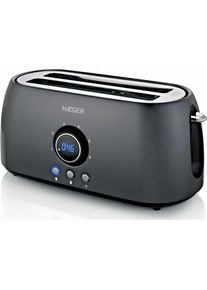 Haeger TO-14D.013A, Toaster, Schwarz