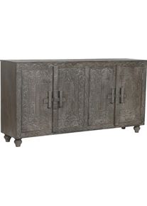 Esprit, Kommode + Sideboard, Sideboard Home Light brown Wood 175 x 40 x 90 cm 175,5 x 40 x 90 cm