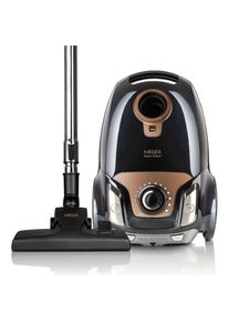 Haeger VC-75B.039A, Staubsauger, Schwarz, Braun