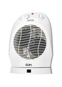 Edm Heizung 07202 07202 Weiss 1000-2000 W 1000 - 2000 W, Heizlüfter, Weiss