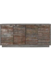 Esprit, Kommode + Sideboard, Sideboard Home Grey Stone Mango wood 175 x 40 x 81 cm (175 x 40 x 81 cm)