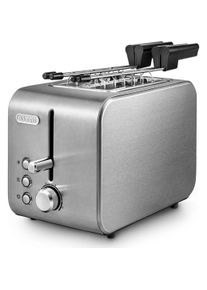 De'Longhi De'Longhi DeLonghi CTX 2203 Toaster 2 Scheiben/s Silber 550 W, Toaster, Silber