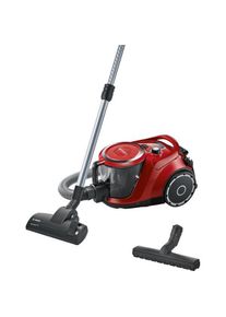 Bosch Hausgeräte BGC41Q69 ProSilence - Serie 6 - Stofzuiger zonder zak, Staubsauger, Rot