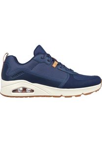 Skechers, Herren, Sneakers, Uno-Layover 183010-NVY - 44, Blau, (44)