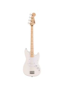 Fender Sonic Bronco Bass MN Arctic White elektrische basgitaar (E-Gitarre, Poplar, Maple), Gitarre, Weiss