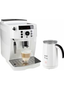 De'Longhi De'longhi Kaffeevollautomat »Magnifica S ECAM 21.118.W« Direktwahltasten, Kegelmahlwerk (13 Mahlgrade), 15 Bar Pumpendruck in weiß