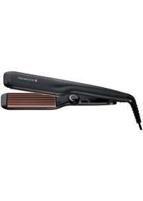 Remington Welleneisen »Ceramic Crimp, Kreppeisen, S3580« Keramik-Turmalin-Beschichtung für Wellen & Volumen, 4-facher Schutz für feines & dickes...