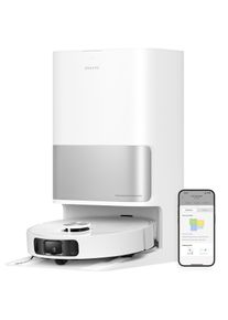 DREAME Saugroboter »mit Wischfunktion L10s Ultra Gen 2« 10000 Pa Saugleistung/ Automatische Basisstation/ Saugkraftverstärkung in weiß