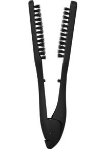 Denman Damen Haarb&uuml;rste &raquo;D79 Haargl&auml;ttb&uuml;rste Ceramic&laquo; mit Keramikbeschichtung f&uuml;r gleichm&auml;&szlig;ige W&auml;rmeverteilung in schwarz