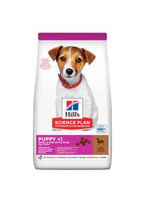Hill's 1,5kg Hill`s Science Plan Puppy Small & Mini agneau & riz nourriture sèche pour chiens