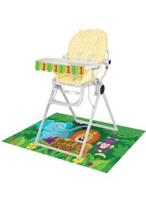 Ensemble de décoration de chaise haute Safari Adventure