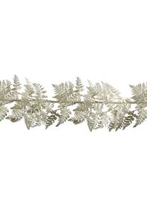 Guirlande de fougères scintillantes or 1,8 m
