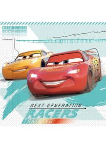 Procos Serviettes 8 Cars High Speed 33cm compostables