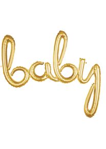 Amscan Lettrage bébé doré 99cm