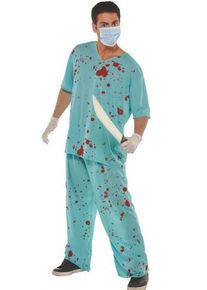 Amscan Murderous surgeon men’s costume