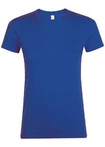 MÜLLER T-shirt da donna blu girocollo