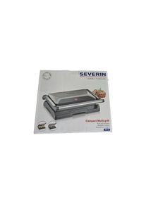 Severin Kontaktgrill KG 2394 Grau 800W Sandwich Toaster
