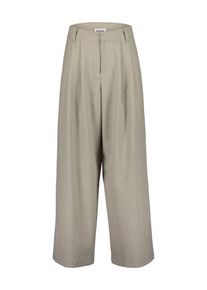 Blue Seven Plisovan&eacute; nohavice Ženy tmavob&eacute;žov&aacute; 36