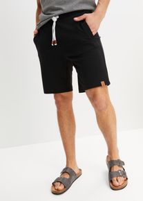 Bermuda en molleton - noir - taille 38/40 (S) avec coton - bonprix