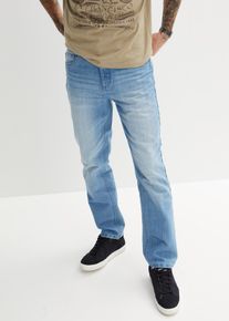 Jean droit classique - bleu - taille 44 avec coton - bonprix