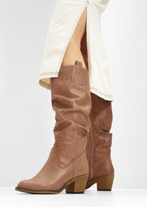 Botte - marron - taille 38 - bonprix