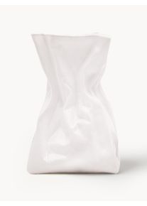 Driade Wazon z porcelany Adelaide Biały Porcelana S 15 x W 20 cm