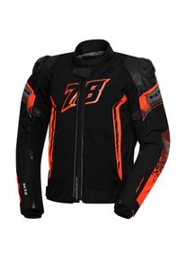 FLM Octane Textiljacke 2 schwarz/rot L - Motorradbekleidung - Motorradjacken - Motorrad Textiljacken