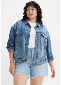 LEVI'S® PLUS Levi's® Plus Jeansjacke »TRUCKER«, in leichter Used-Waschung