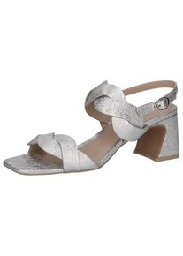 Caprice Sandales &agrave; lani&egrave;res Femme argent taille 36