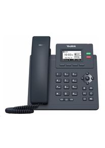 Yealink SIP-T31G IP telefón, 2, 3" 132x64 grafický, 2x RJ45 10/100/1000, PoE, 2x SIP, s adaptérom