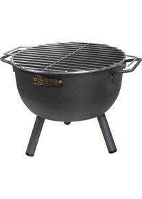 Imex el zorro, Holzkohlegrill, Grill Desktop Grill Holzkohle Schwarz Ø 30 x 28 cm