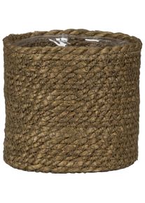 Scheurich, Blumentopf, Seagrass 24, Korbgef&auml;ss/Korb-Pflanzgef&auml;ss/Korbtopf aus Seagrass Farbe: Brown, 24 cm Durchmes (24 cm)