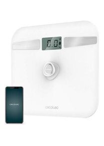 Cecotec, Personenwaage, Surface Precision EcoPower 10200 Smart Health Bathroom Scale with Push Button High Security Tempered (180 kg)
