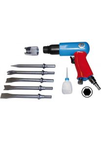 Güde Güde, Abbruchhammer + Meisselhammer, - DL-Meisselhammerset PRO 8-tlg. (Druckluft)