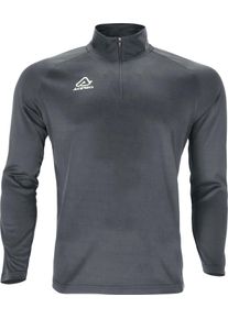 Acerbis Sports Tagete 1/2-Zip, sweat-shirt , couleur: Gris Fonc&eacute; , taille: L