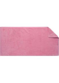 Egeria , Handtücher »Elegant«, (2 St., 2er Set Handtücher 50 x 100 cm), Uni Programm mit Webkante, reine Baumwolle , wild rose , B/L: 50 cm x 100 cm
